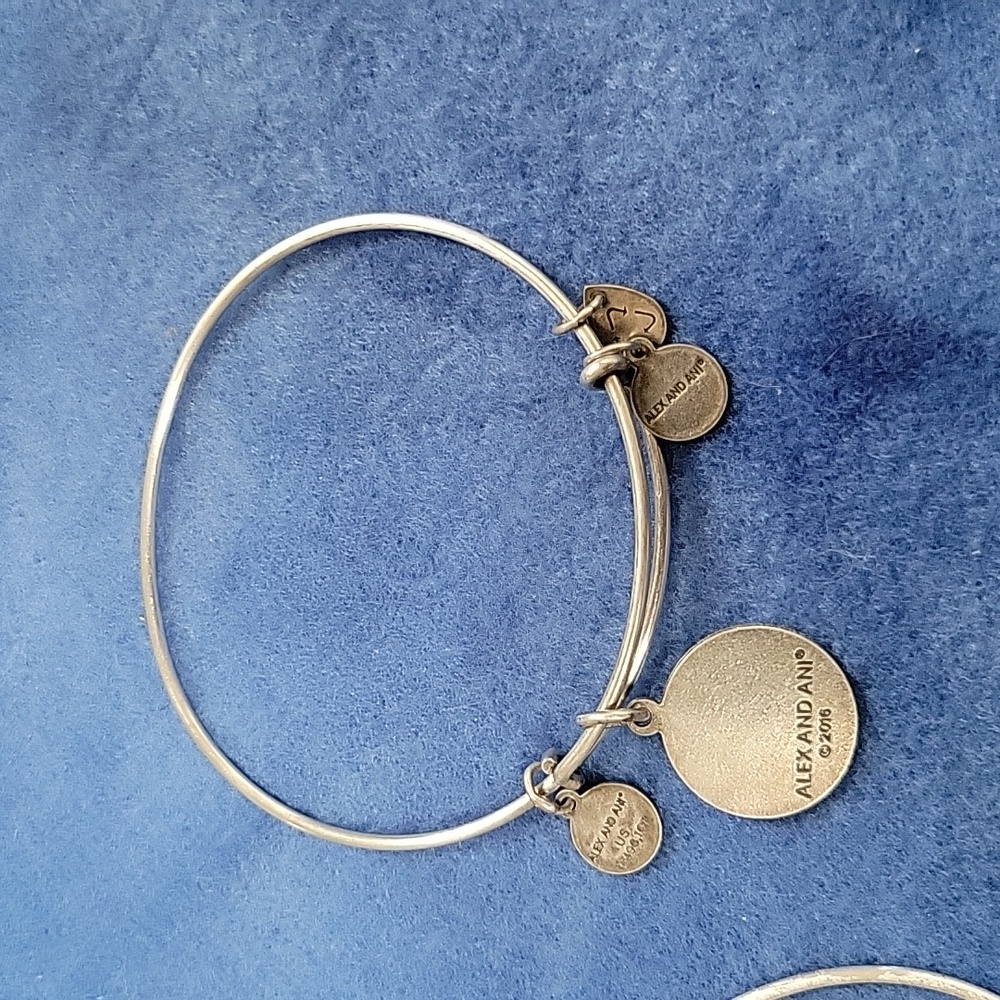 Alex and Ani - Mother's Day Idea - Lot of 2 Charm Bracelets - Picture 3 of 5